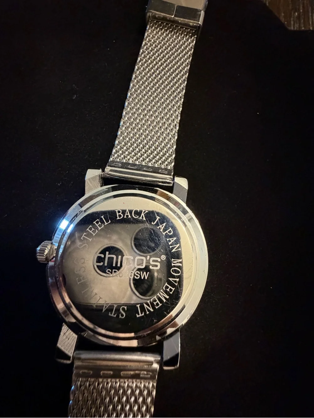 Classic Silver Mesh Watch - Unbranded